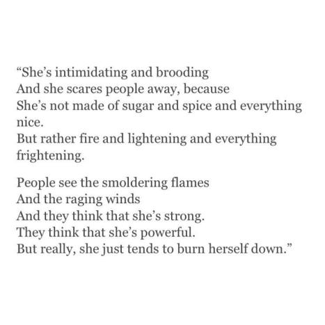 she burns herself downjpg