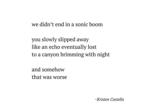 we didnt end in a sonic boom poem