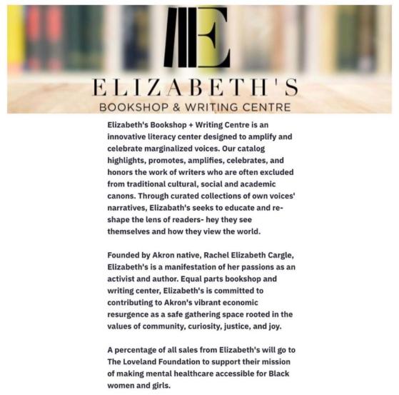 elizabeths writing centre